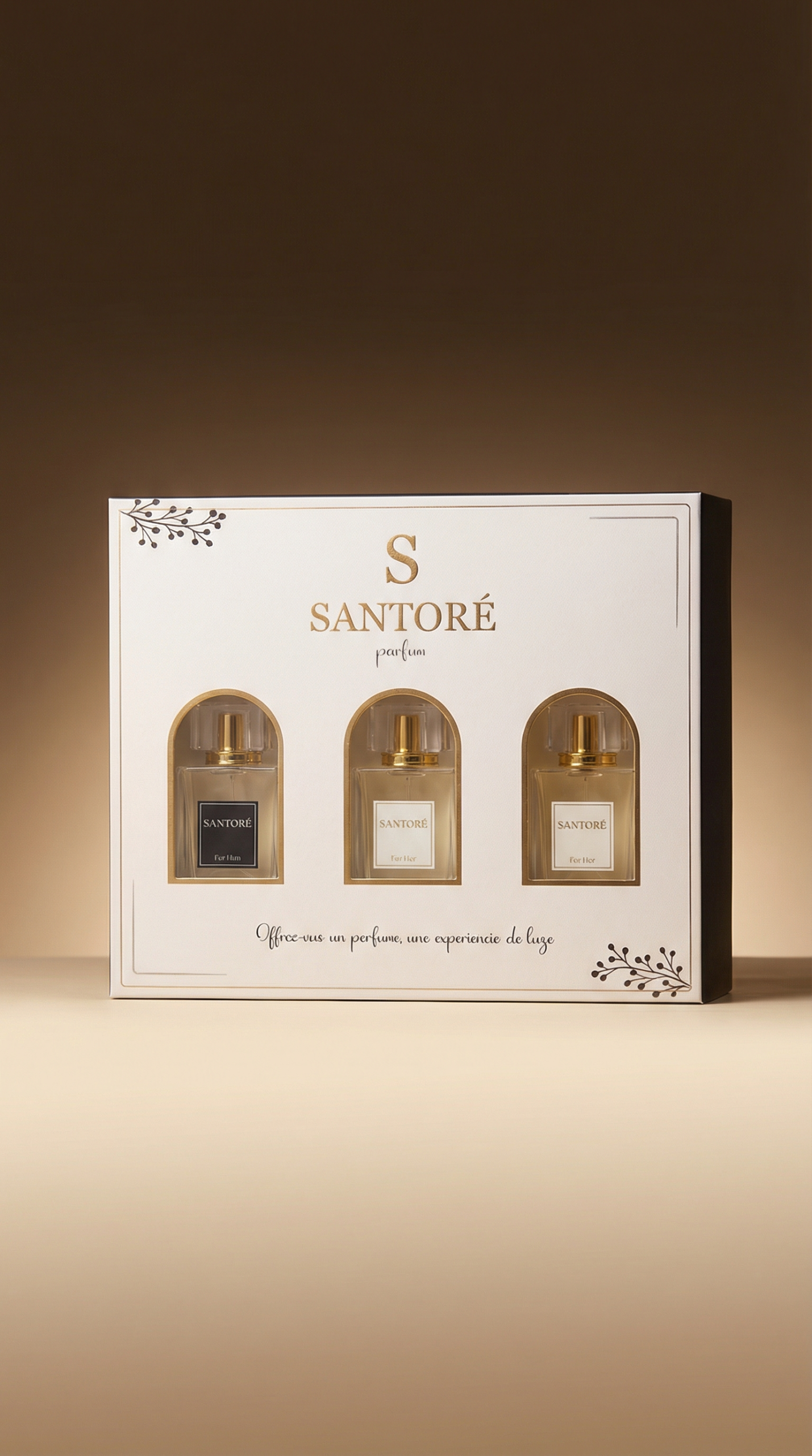 Estuche Santoré 3 perfumes